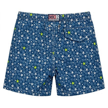 Load image into Gallery viewer, MC2 SAINT BARTH Costume Boxer Mare Jean Lighting Blu con Stampa Stelle Marine - Junior &amp; Co.it