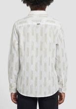 Load image into Gallery viewer, ANTONY MORATO Camicia per Bambini e Ragazzi Bianca Regular Fit in Cotone Soft Touch con Fantasia Beige