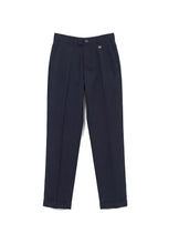 Load image into Gallery viewer, ANTONY MORATO Pantaloni Blu Regular Fit in Misto Viscosa Eleganti per Cerimonie
