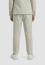 Load image into Gallery viewer, ANTONY MORATO Pantoaloni Beige Regular Fit in Slub di Misto Lino e Viscosa da Completo