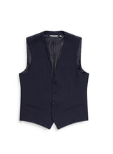 Carica l'immagine nel visualizzatore di Gallery, ANTONY MOARTAO Gilet Blu Slim Fit in Misto Viscosa