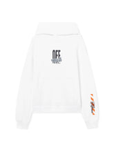 Carica l'immagine nel visualizzatore di Gallery, L/AB c/o OFF WHITE Felpa Bianca Active Tape