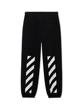 Carica l'immagine nel visualizzatore di Gallery, L/AB c/o OFF WHITE Pantalone Nero Core Diagonal