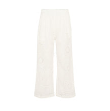 Load image into Gallery viewer, MC2 SAINT BARTH Pantalone in Sangallo di Cotone Bianco Patricia - Junior &amp; Co.it