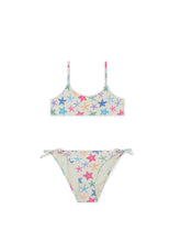 Load image into Gallery viewer, MC2 SAINT BARTH Costume Bikini 2 Pezzi Paloma Panna con Stampa Stelle Marine Multicolor - Junior &amp; Co.it