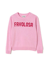 Carica l&#39;immagine nel visualizzatore di Gallery, Mc2 Saint Barth Maglia in Lana Rosa con Ricamo Favolosa