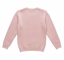 Load image into Gallery viewer, Mc2 Saint Barth Maglia Girocollo da Bambina Princess Rosa con Ricamo Barboncini e Scritta Mom's Favorite 4 anni. Sconto 30%. - Junior &amp; Co.it