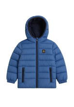 Load image into Gallery viewer, Giubbotto Reversibile 2-in-1 RefrigiWear per Ragazzo - Imbottitura Sorona - Blu/Trapuntato taglie 12 - 14 Anni Sconto 30% - Junior &amp; Co.it