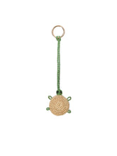 Load image into Gallery viewer, MC2 SAINT BARTH Charm da Borsa a Forma di Tartaruga in Rafia - Junior &amp; Co.it