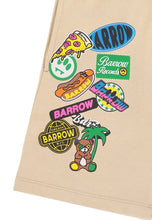 Load image into Gallery viewer, BARROW Bermuda sabbia con stampa stickers su gamba - Junior &amp; Co.it