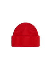 Load image into Gallery viewer, MC2 SAINT BARTH Cappello Sheldon Rosso a Coste con Patch
