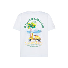 Load image into Gallery viewer, SUN68 T-Shirt in Jersey di Cotone Bianco con Stampa Bianco/Giallo - Junior &amp; Co.it