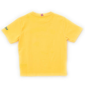 Mc2 Saint Barth T-Shirt Gialla Stampa Struzzo Golf Club