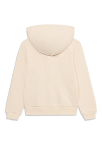 Calvin Klein Jeans Felpa Panna con Cappuccio