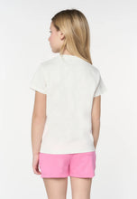 Load image into Gallery viewer, U.S. POLO ASSN T-shirt bianca a maniche corte per bambine e ragazze con logo ricamato - Junior &amp; Co.it