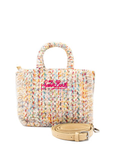 Mc2 Saint Barth Borsa Vanity Mini in Lana Multicolor Dimensioni: 20 x 19 x 10 cm