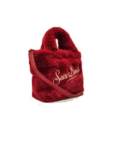 Load image into Gallery viewer, MC2 SAINT BARTH Vanity Mini Soft Borsa a Mano in Faux Fur Rossa