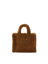 Load image into Gallery viewer, MC2 SAINT BARTH Borsa Vanity Mini Teddy Marrone Sherpa