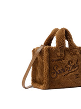 Load image into Gallery viewer, MC2 SAINT BARTH Borsa Vanity Mini Teddy Marrone Sherpa
