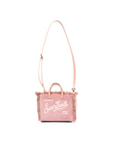 Load image into Gallery viewer, MC2 SAINT BARTH Borsa Vanity Mini in Velluto Rosa