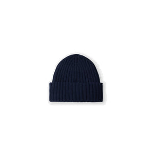 Mc2 Saint Barth Cappello Blu Wengen con Ricamo St. Barth Panna