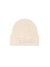 Carica l&#39;immagine nel visualizzatore di Gallery, Mc2 Saint Barth Cappello Wengen Bianco con Ricamo St. Barth in Lurex Argento
