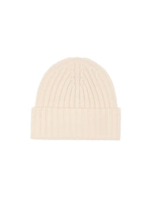 Mc2 Saint Barth Cappello Wengen Bianco con Ricamo St. Barth in Lurex Argento