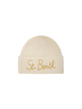 Load image into Gallery viewer, MC2 SAINT BARTH Cappello Wengen in Misto Cashmere Bianco