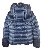Carica l'immagine nel visualizzatore di Gallery, PIUMINO HERNO BLU NAVY taglia 14 anni. Sconto 50%
