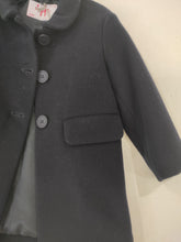 Carica l'immagine nel visualizzatore di Gallery, Cappotto blu IL GUFO bambina, taglia 2 anni. Sconto 50% - Junior &amp; Co.it