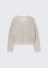 Load image into Gallery viewer, Pullover a rete con scollo a V - Junior &amp; Co.it