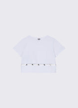 Carica l'immagine nel visualizzatore di Gallery, T-shirt con castoni gioiello - Junior &amp; Co.it