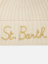 Carica l'immagine nel visualizzatore di Gallery, Saint Barth MC2 Cappello Sheldon a Coste Bianco con Patch