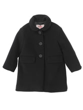 Carica l'immagine nel visualizzatore di Gallery, Cappotto blu IL GUFO bambina, taglia 2 anni. Sconto 50% - Junior &amp; Co.it
