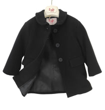 Carica l'immagine nel visualizzatore di Gallery, Cappotto blu IL GUFO bambina, taglia 2 anni. Sconto 50% - Junior &amp; Co.it