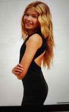 Load image into Gallery viewer, PATRIZIA PEPE Abito Lungo Nero in Jersey con Oblò su Schiena - Junior &amp; Co.it