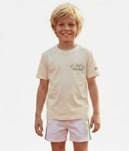Load image into Gallery viewer, MC2 SAINT BARTH T-Shirt Portland in Cotone Bianco con Stampa Snoopy St. Barth Tennis Club - Junior &amp; Co.it