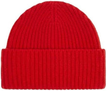 Load image into Gallery viewer, Saint Barth MC2 Cappello Sheldon Rosso a Coste con Patch