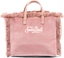Carica l'immagine nel visualizzatore di Gallery, Saint Barth MC2 Borsa Vanity Mini in Velluto Rosa
20 x 19 x 10 cm.