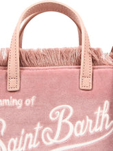 Carica l'immagine nel visualizzatore di Gallery, Saint Barth MC2 Borsa Vanity Mini in Velluto Rosa
20 x 19 x 10 cm.