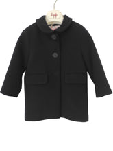 Carica l'immagine nel visualizzatore di Gallery, Cappotto blu IL GUFO bambina, taglia 2 anni. Sconto 50% - Junior &amp; Co.it