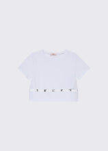 Carica l'immagine nel visualizzatore di Gallery, T-shirt con castoni gioiello - Junior &amp; Co.it
