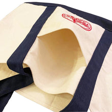 Load image into Gallery viewer, Trader Joe's - Borsa larga in tela di cotone, riutilizzabile, borsa a tracolla da spiaggia, regalo ricamato per donne e ragazze