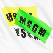 Carica l&#39;immagine nel visualizzatore di Gallery, T-shirt MSGM bianca - Junior &amp; Co.it