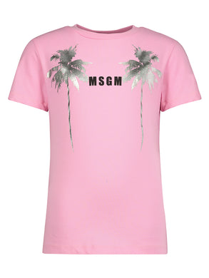 T-shirt MSGM rosa - Junior & Co.it