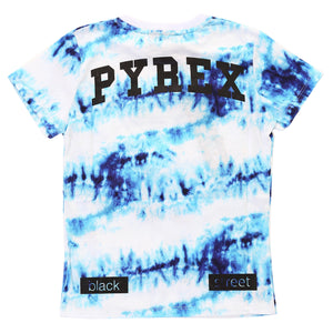 T-shirt PYREX tie dye turchese - Junior & Co.it