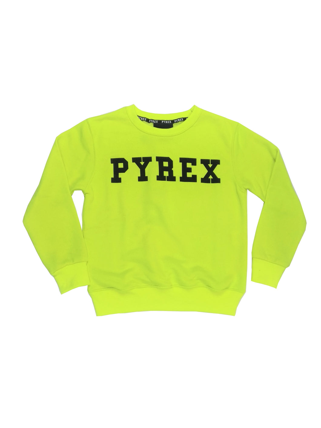 Felpa PYREX giallo fluo - Junior & Co.it