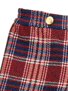 Shorts check scozzese MONNALISA taglie 4-6-10 anni Scontata del 30 %