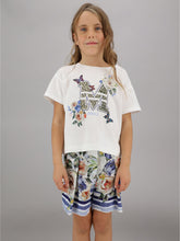 Carica l&#39;immagine nel visualizzatore di Gallery, Shorts MONNALISA stampa rose - Junior &amp; Co.it