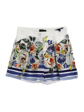 Shorts MONNALISA stampa rose - Junior & Co.it